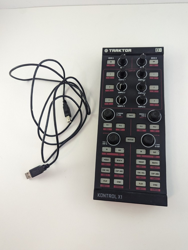 ISSUES TRAKTOR KONTROL X1 NATIVE INSTRUMENTS DJ CONTROLLER MUSIC