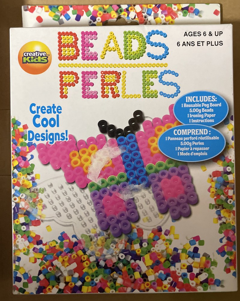 Creative Kids Bead Kit for Kids Butterfly NEW   AA