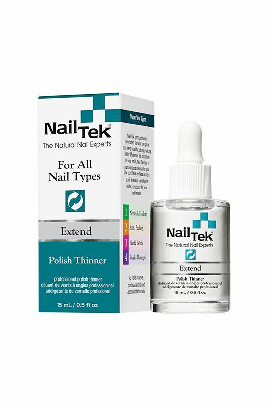 NailTek Extend Polish Thinner for All Nail Types 0.5oz - 55819