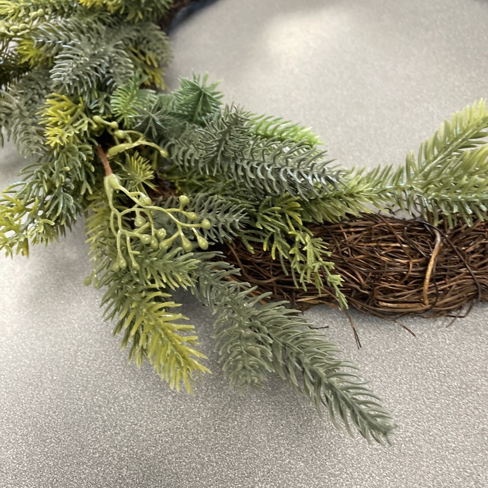 20” Wonderland artificial Pine Wreath