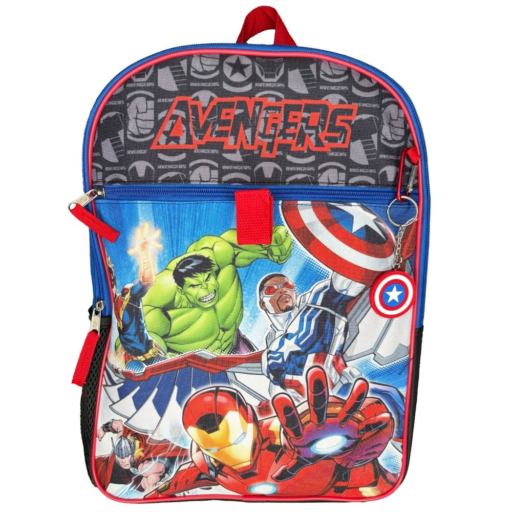Marvel Avengers Backpack with Lunch Box