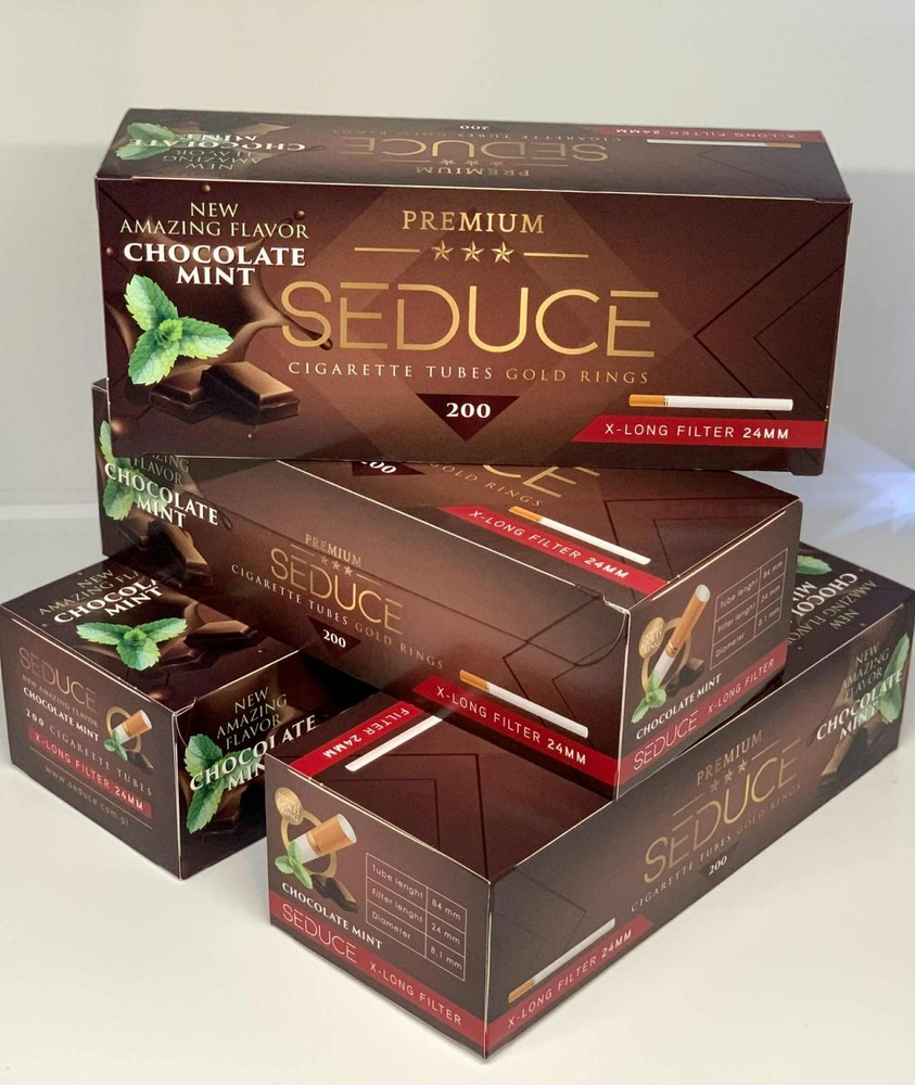cigarette filter tips 1000 chocolate mint