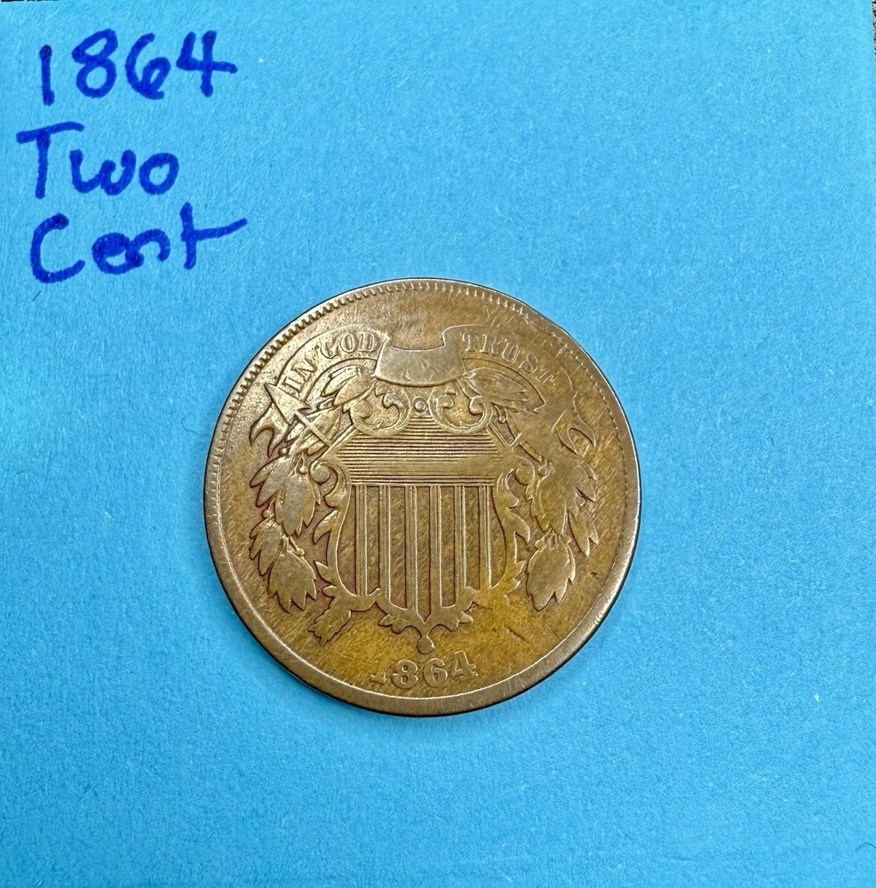 1864 U.S. Two Cent • Classic Copper Type