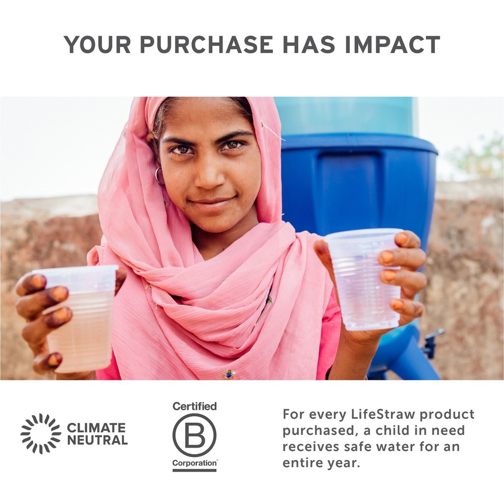 LifeStraw Go 1L Water Filter Bottle