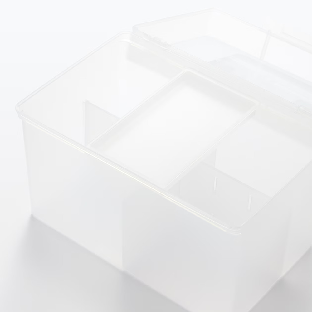 MUJI Polypropylene First Aid Kit clear