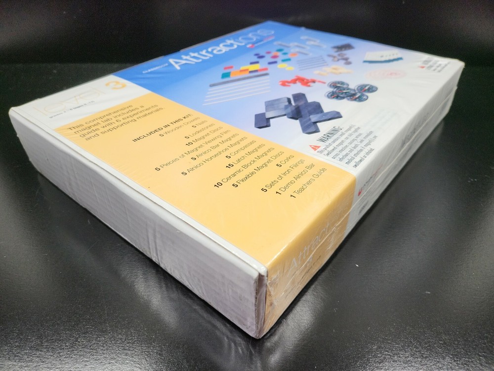 Magnet Lab Level 3 Six Experiments Dowling Magnets Learn Classroom Fun Guide NEW