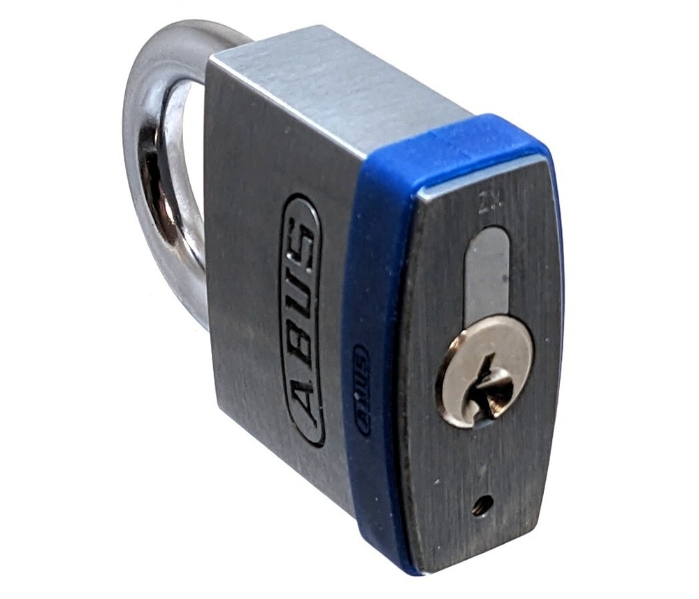 ABUS Silver Rock 5/50 Job Box Padlock Keyed Different