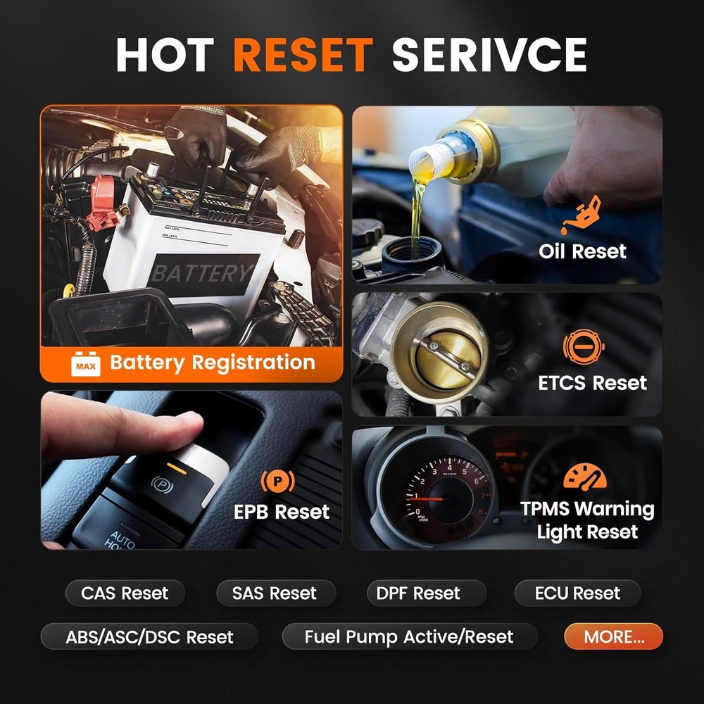 ANCEL BM700 ABS Battery Registration Tool Fit for BMW Diagnostic Injector Coding
