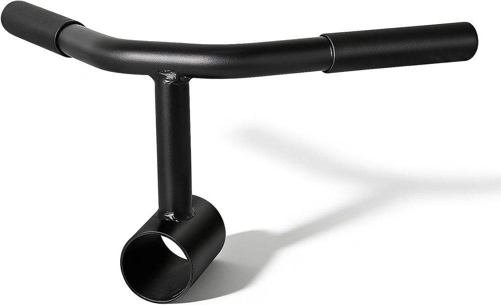 Solid T-Bar Row Handle Attachment, 2" Olympic Barbell Landmine Row Handle for Ho