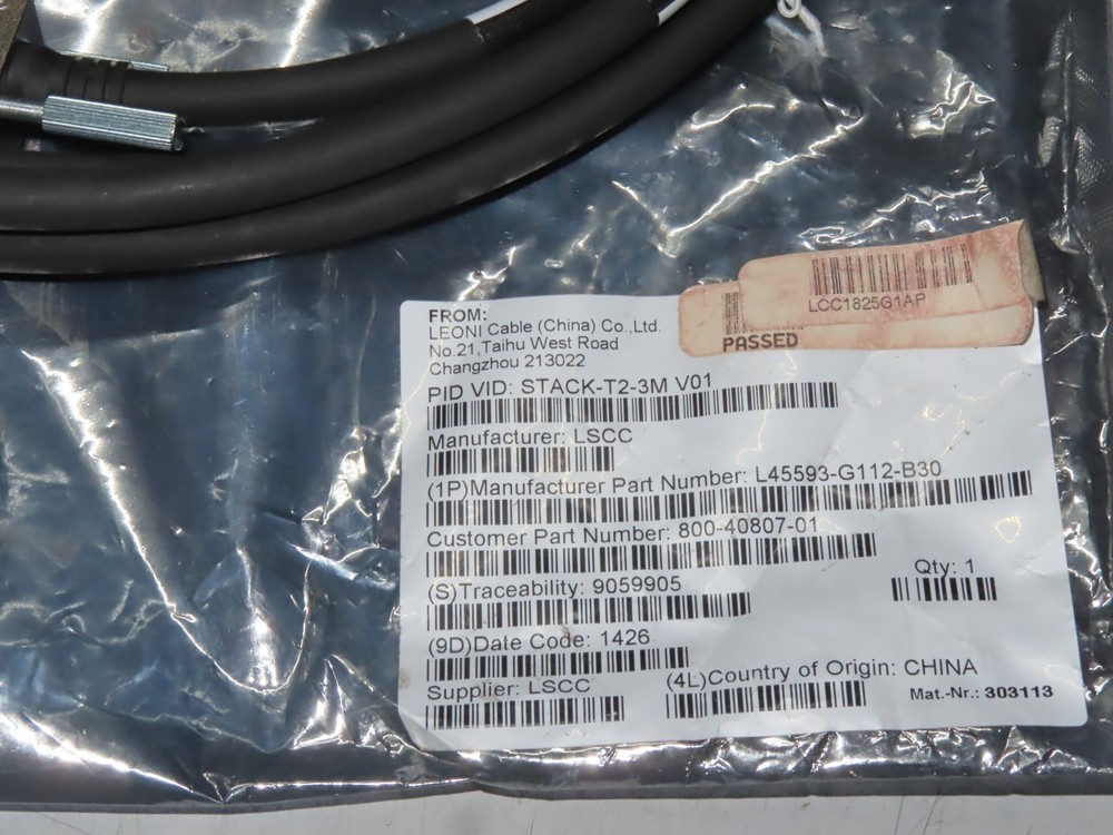 Cisco STACK-T2-3M Type 2 Stacking Cable 800-40807-01