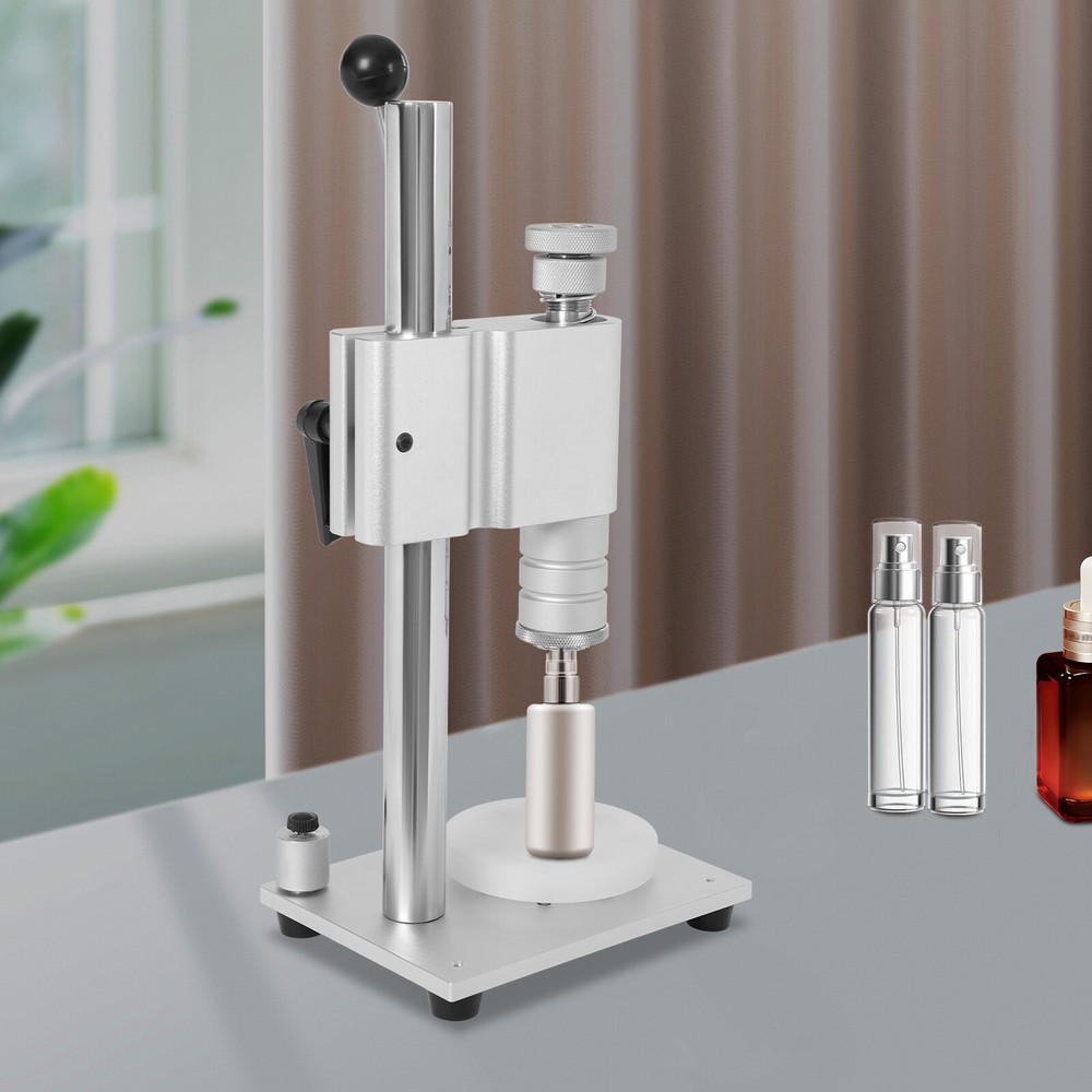 Perfume Bottle Capping Sealing Machine Manual Crimper Lid Cap Lock Machine