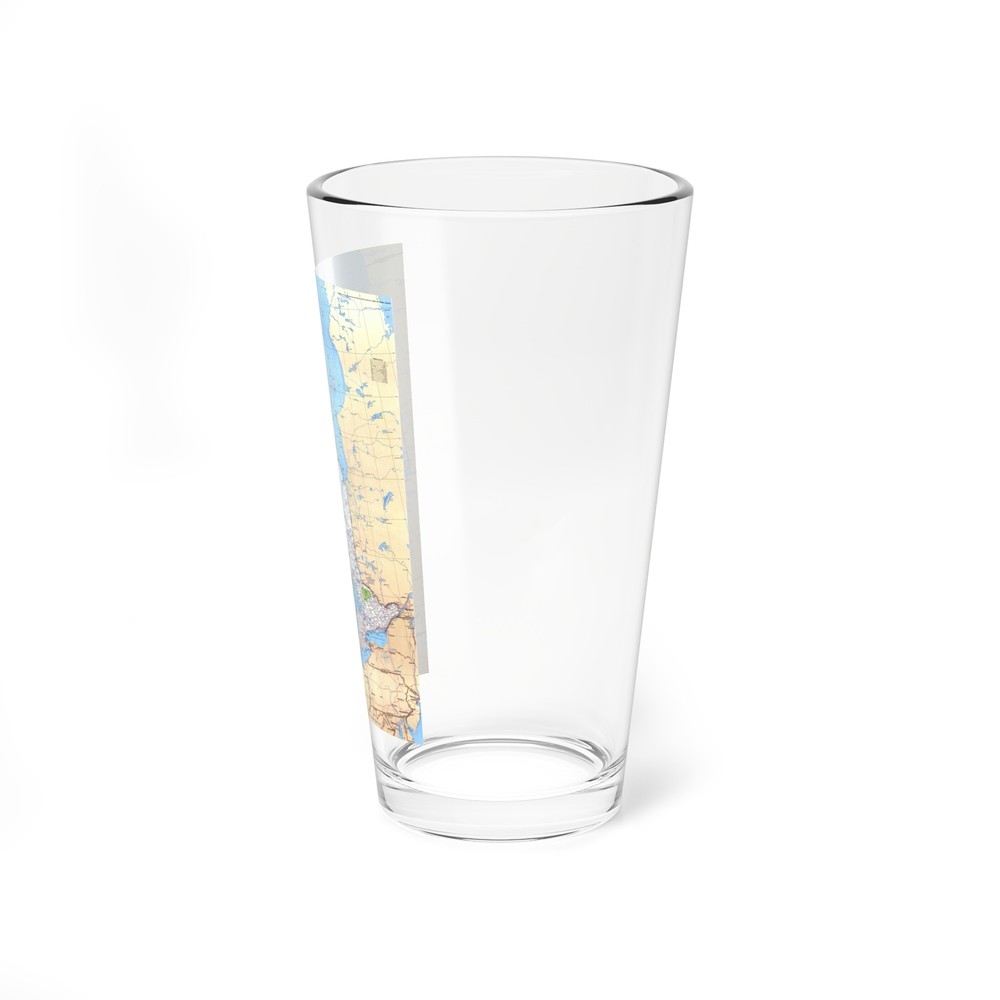 Canada - Ontario (1978) (Map) Pint Glass 16oz