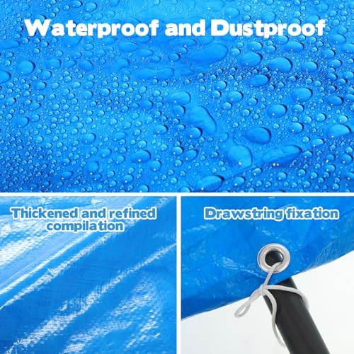 7' x 5' x 24" Rectangular Pool Cover Fit for Rectangular Frame Above Ground