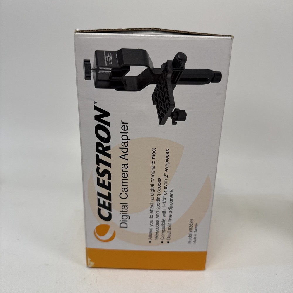 Celestron 93626 Universal Digital Camera Adapter, Attach To Telescopes