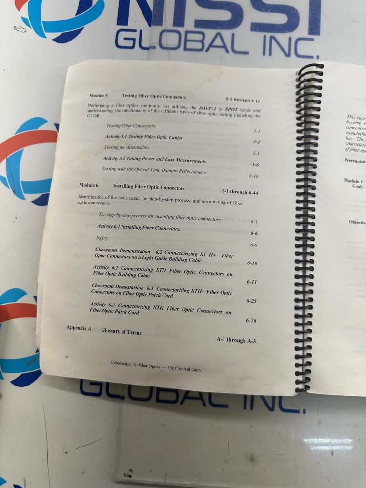 C- TECH INTRODUCTION TO FIBER OPTICS THE PHYSICAL LAYER MANUAL