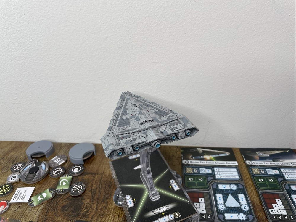 Star Wars Armada Imperial Light Carrier Quasar Complete