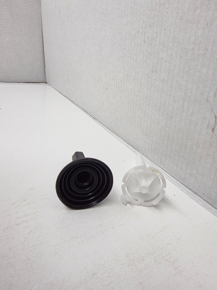 Repair for Atari 2600 Controller White Plastic insert Joystick & Rubber Handle