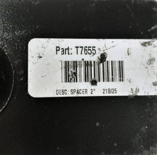 Reyco 2" Spacer 21B/25 P/N T7655