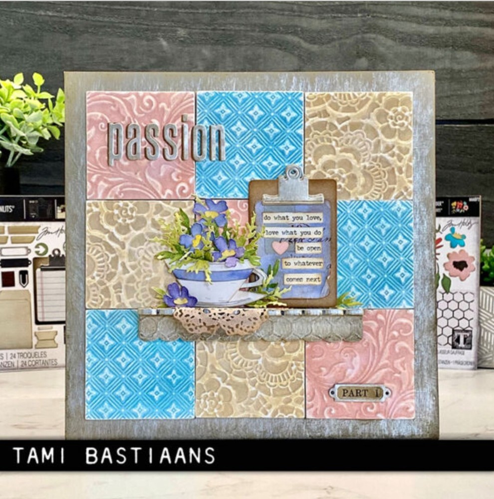 New Sizzix Thinlits 31pc Vault Edges #666873 Retail $20.99 by Tim Holtz