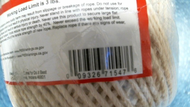 Do It Best 400' Braided Clothesline (705295) FS