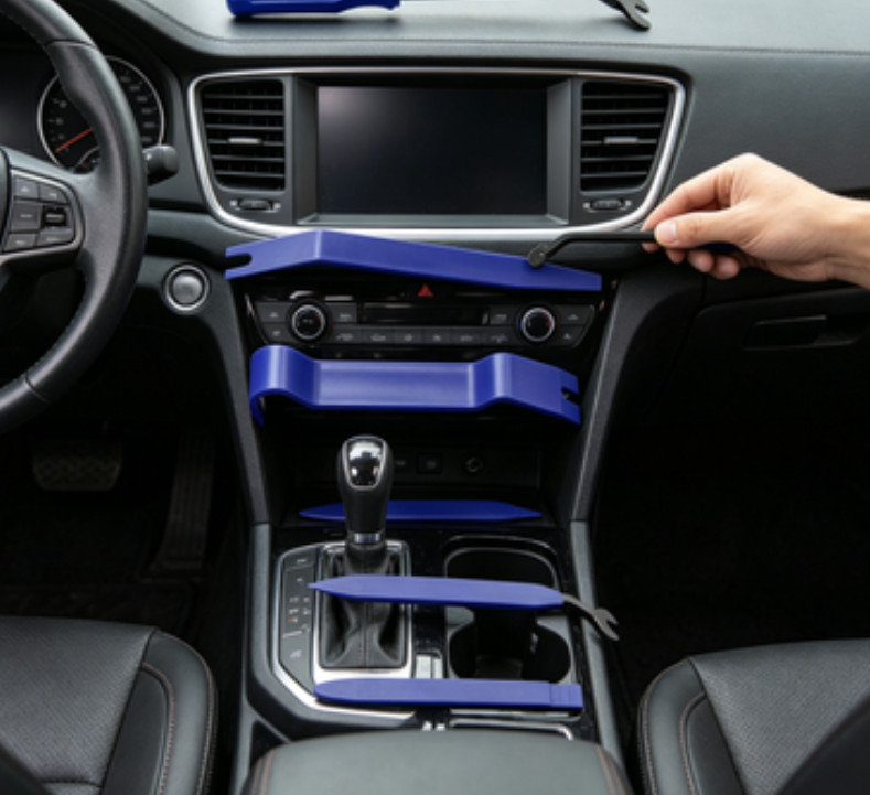 5PCS Trim Removal Tool Kit Set Door Panel FastenerDashboard Plastic Tools