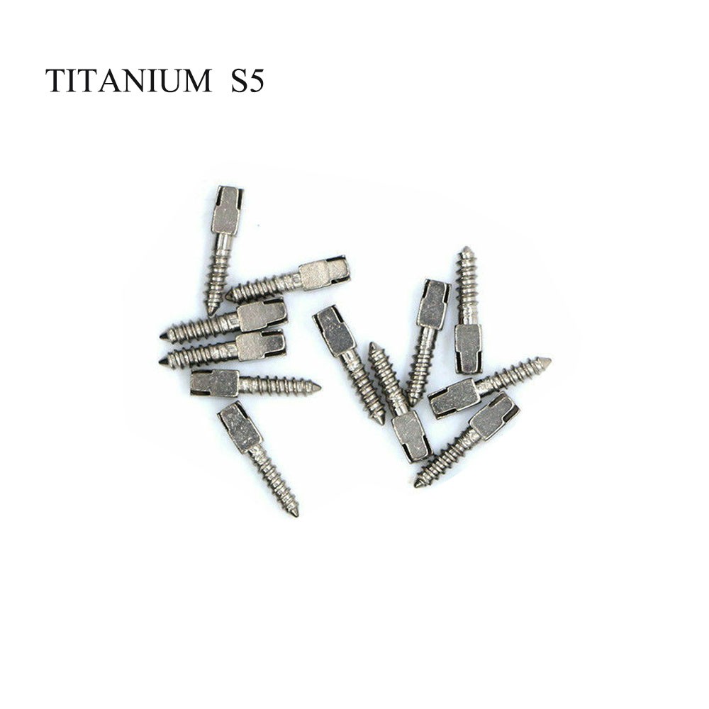 30Pcs Dental Root Canal Pins Pure Titanium Assorted Conical Screw Posts S5