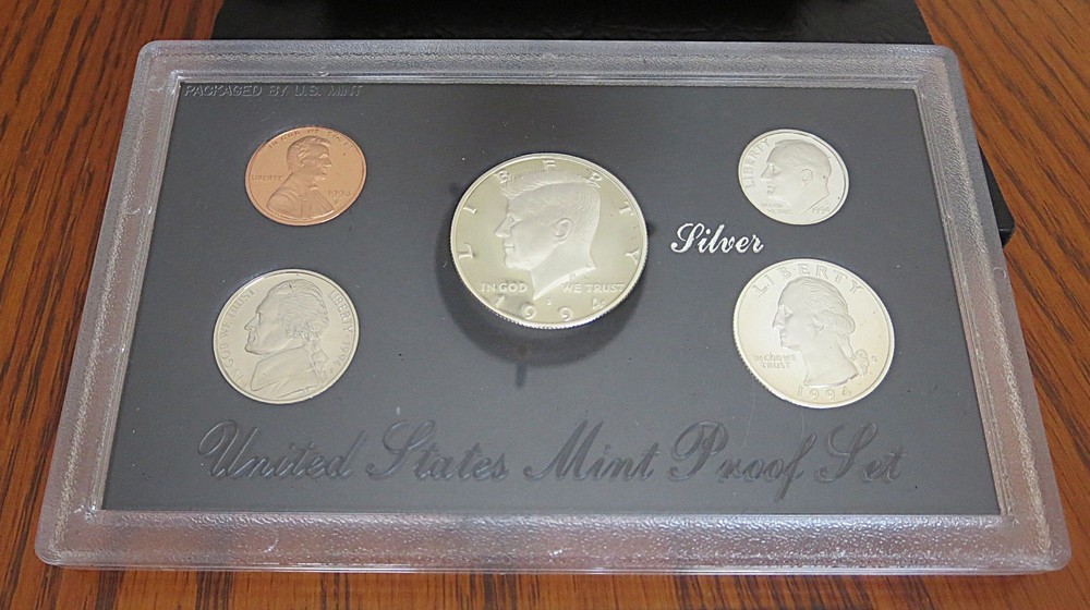 1994 Proof Silver Set with Original Package and COA
