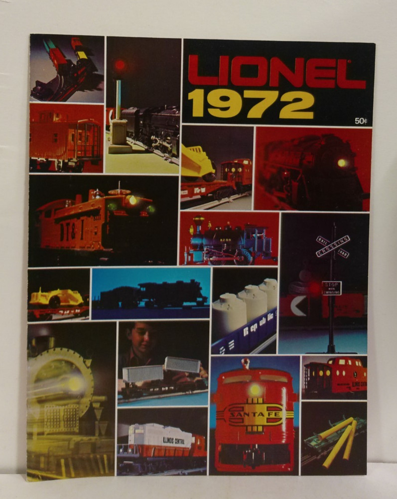 Vintage 1972 Lionel Catalog