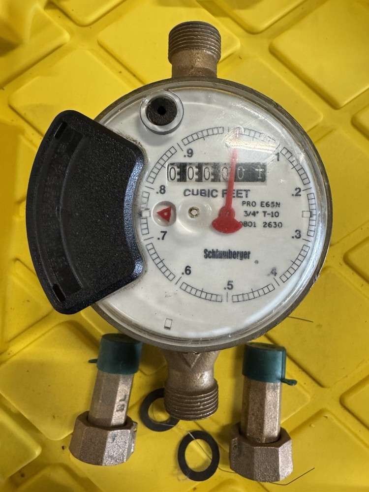 Schlumberger 3/4” Water Meter