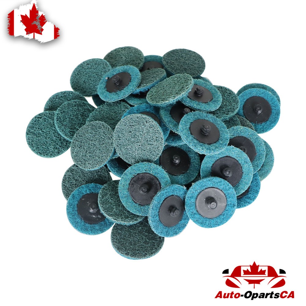 50X 2 inch Fine Surface Conditioning Discs Roll Lock Die Grinder Sanding Pads