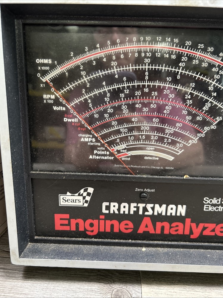 Sears Craftsman Professional Engine Analyzer 2821040