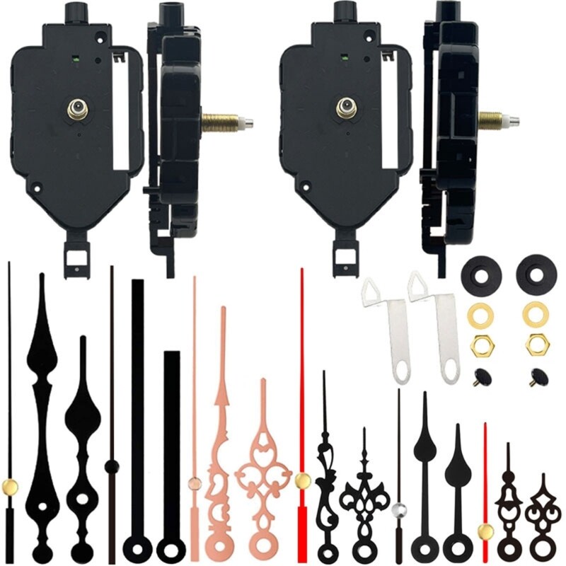 Customizable Pendulum Clock Movement Accessories Set for Artistic Clock Assembly
