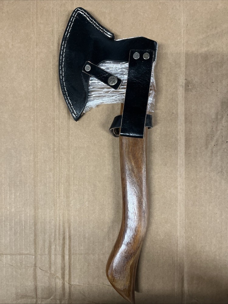 Custom Handmade Hatchet Axe for Camping, Hun.