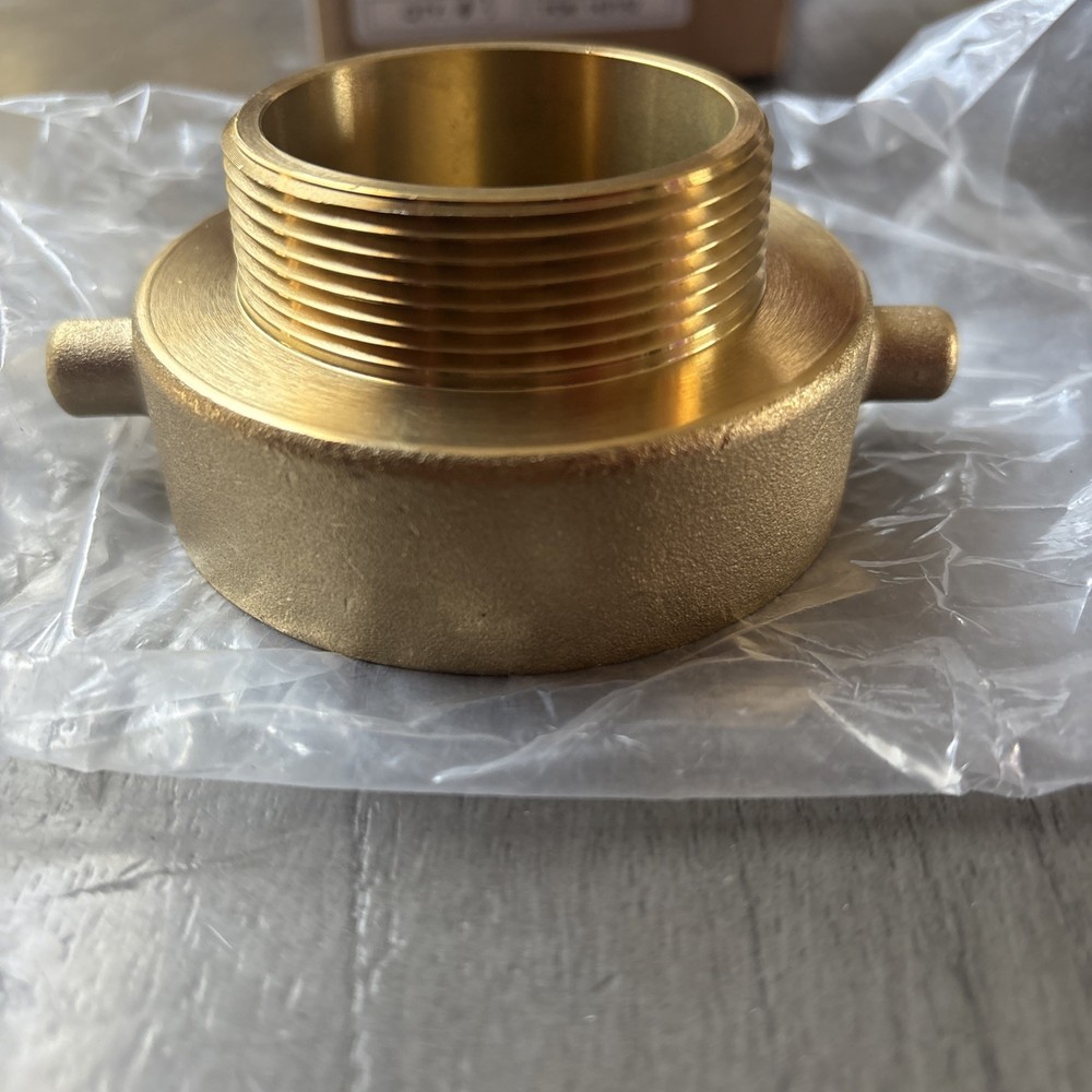 2.5" FNST x 2"MIP Brass Fire Hose Reducer.