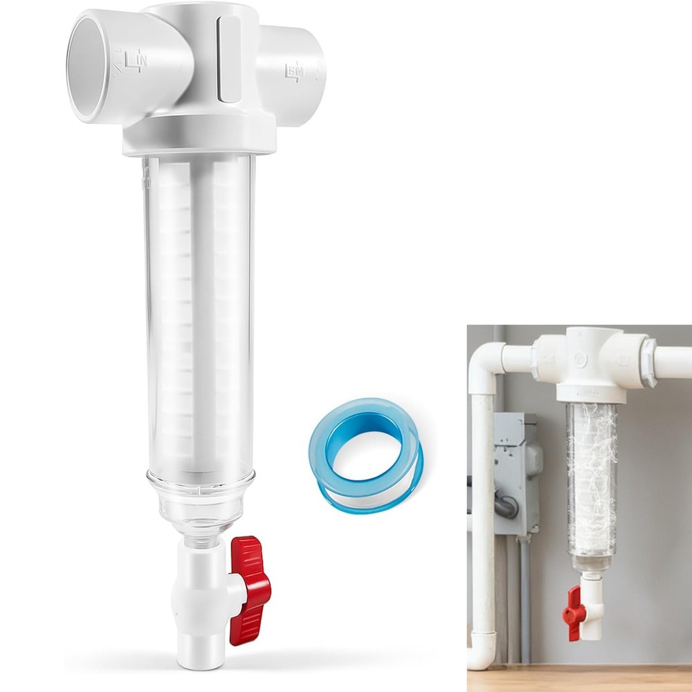 for Rusco / Vu-Flow 1-1/2 Inch Spin Down Filter 100 Mesh Sediment Water Filter