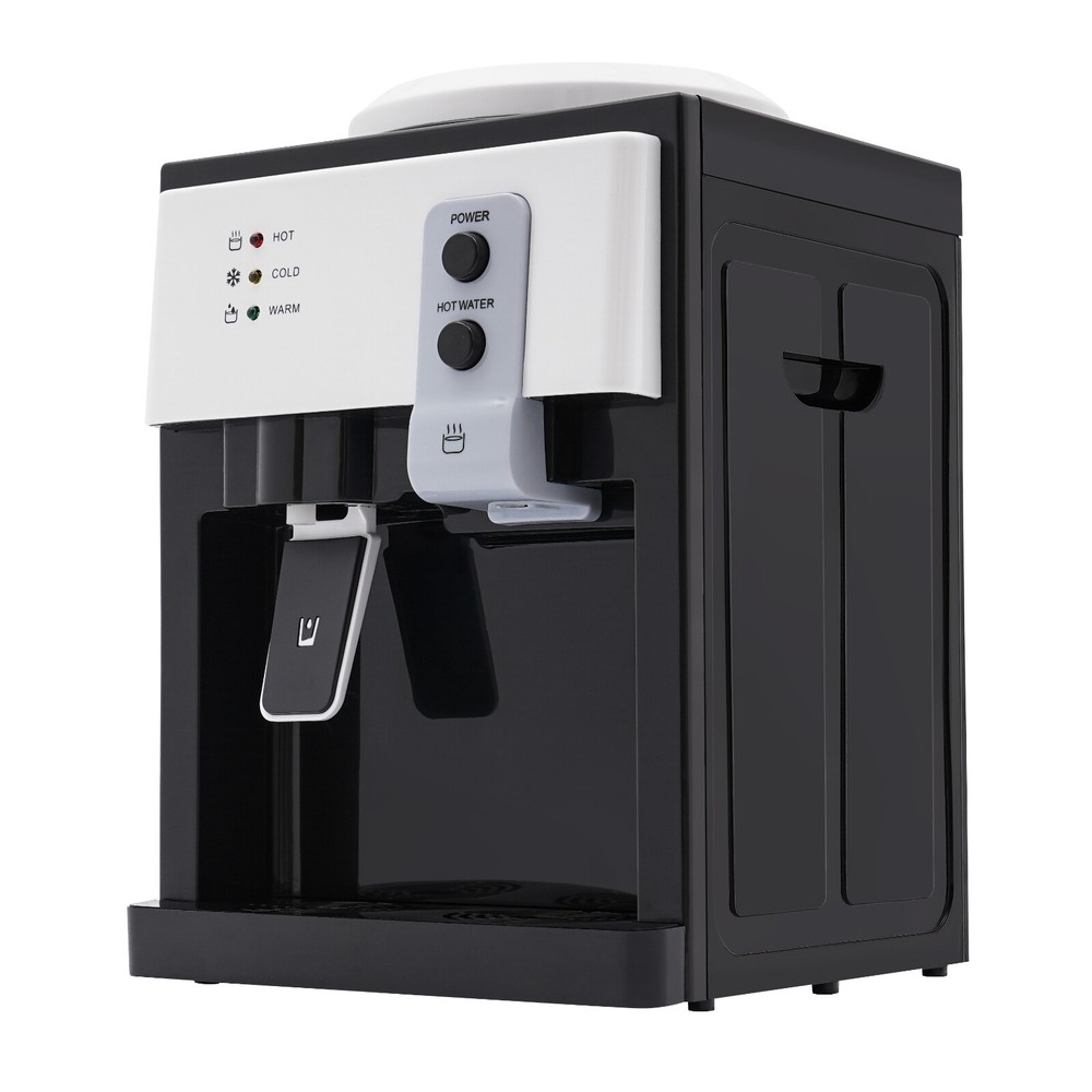 5 Gallon Top Loading Water Cooler Dispenser Countertop Hot+Cold Drinking Machine