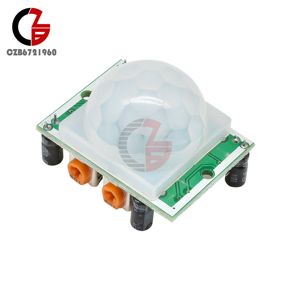 2Pcs HC-SR501 Pyroelectric Infrared IR PIR Motion Sensor Detector Module