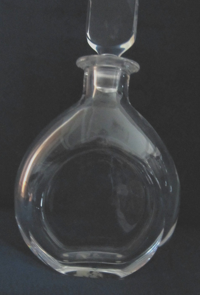 Orrefors Crystal Decanter with stopper