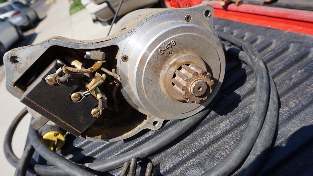 Ridgid 200 Pipe Threader Motor and Switch 3095 working pull free ship USA