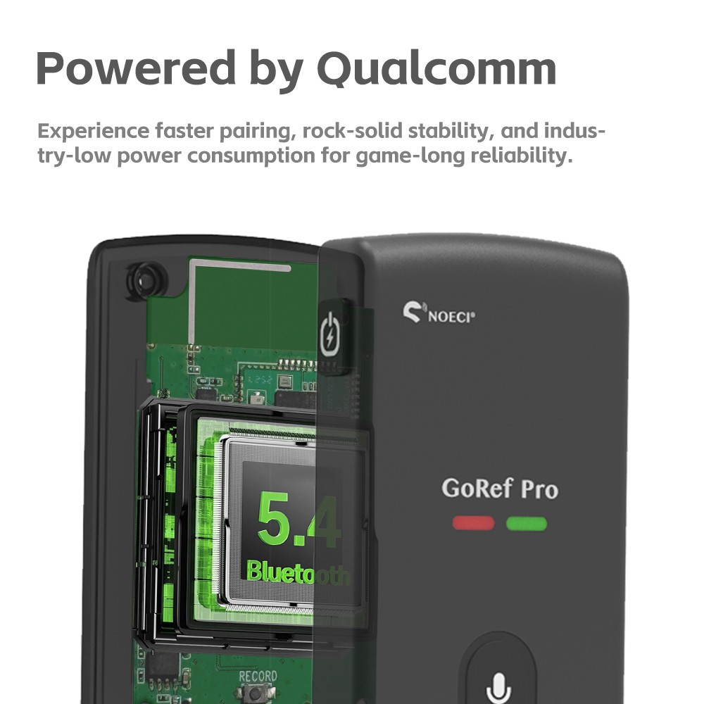 Bluetooth Football Soccer Referee Intercom Communication Interphone for 2 user