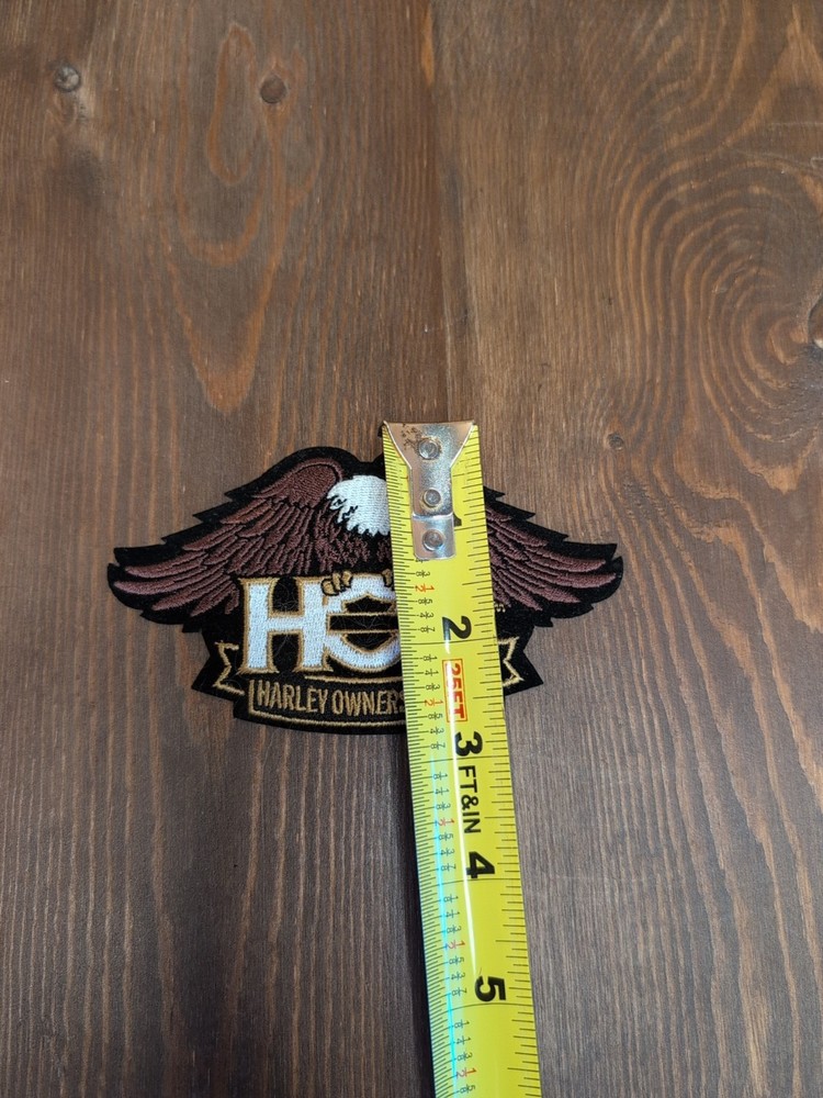 Harley Eagle Patch 3x5in Harley Owners Group