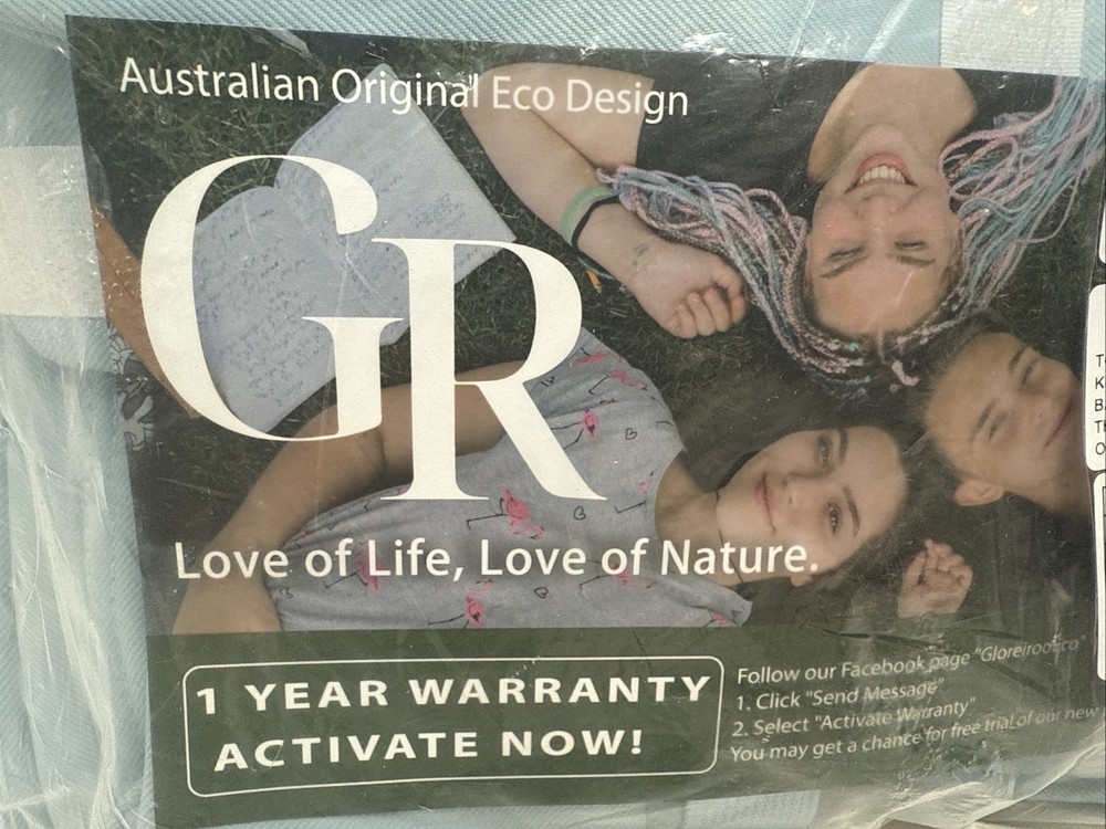 Glorieroo Backpack Bookbag Haze Blue