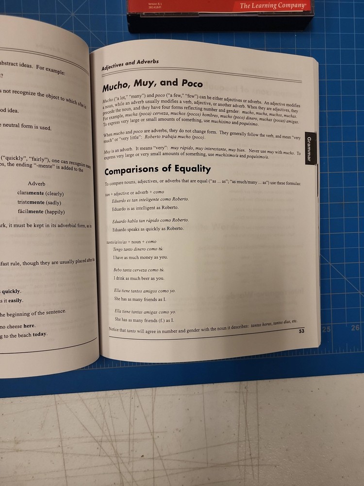 Learn to Speak Spanish Language Learning Solution 5 CDs The Learning Company