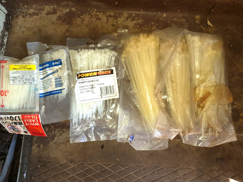 700 pcs cable ties 100mm 125mm 150mm