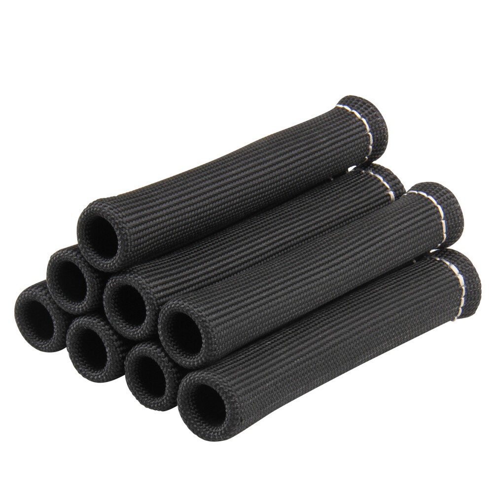 8Pack Spark Plug Heat Protector Insulating Fire Sleeve Spark Plug Wire Protector