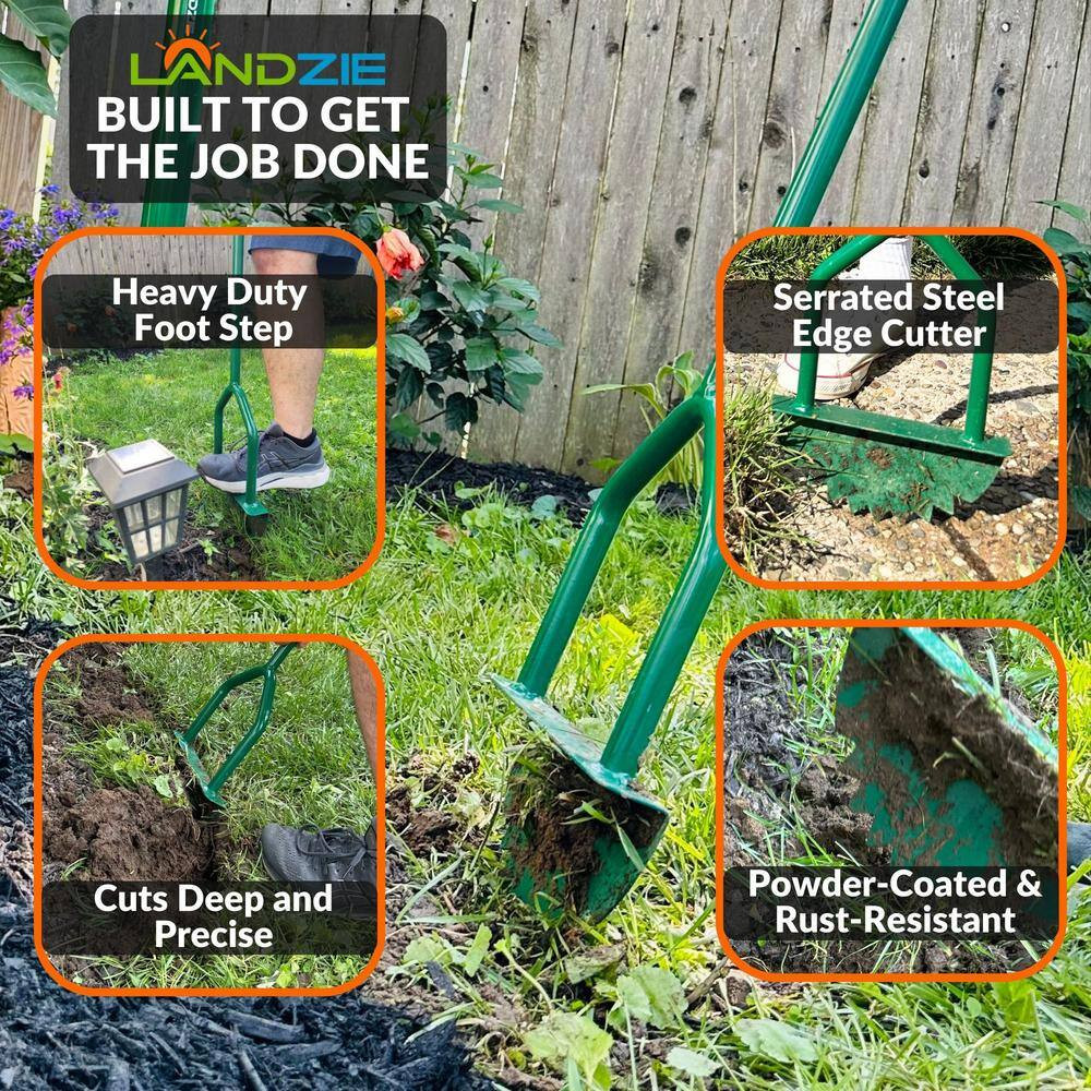 Root Cutter Edger Lawn Tool, Manual Lawn Edger Tool, Grass Edger, Sidewalk Edger