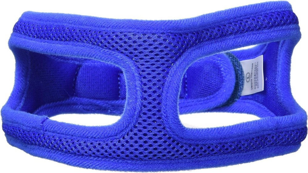 Velpro Mesh Pet Shoulder Harness Collar 15"-16" Blue