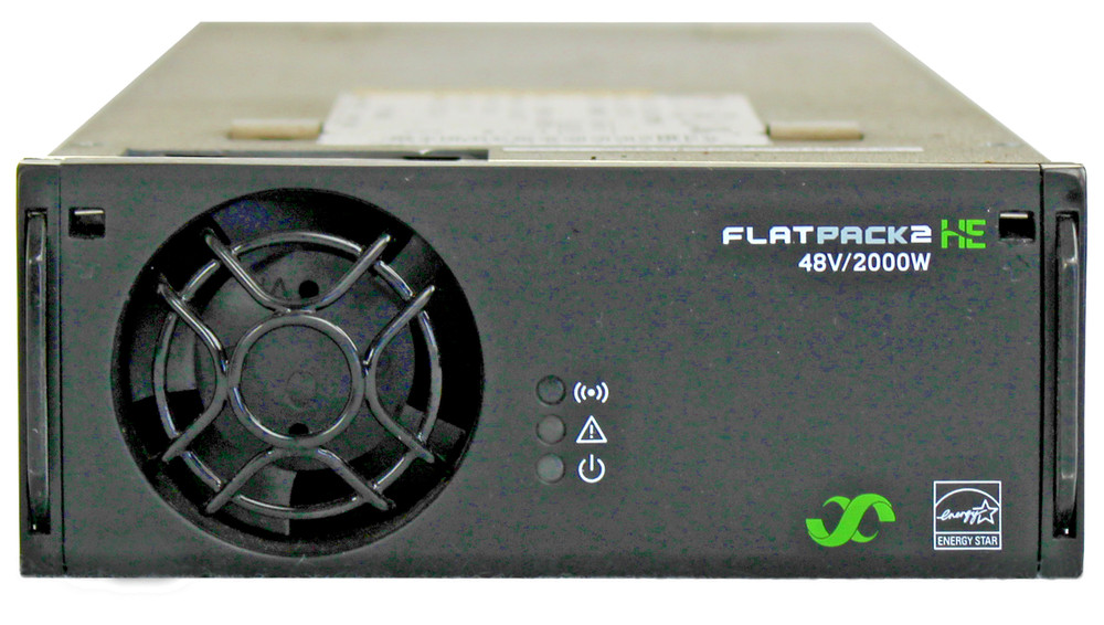 Eltek Flatpack 2 High Efficiency 2000 W -48 VDC rectifier, 40 amps USED