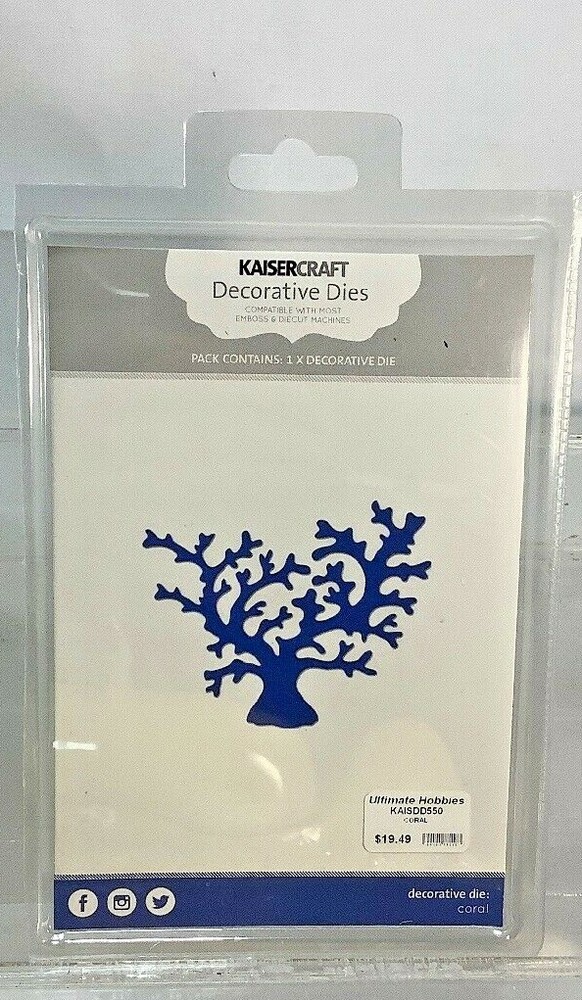 Kaisercraft Decorative Dies CORAL DD550