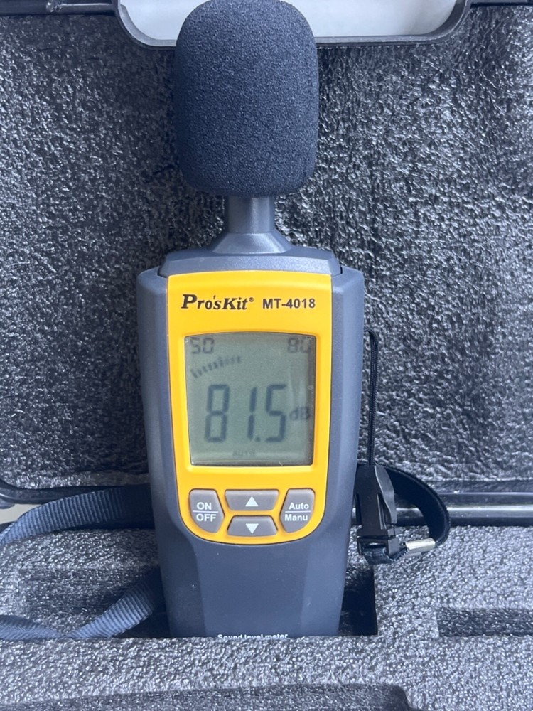 PROSKIT MT-4018 SOUND LEVEL METER